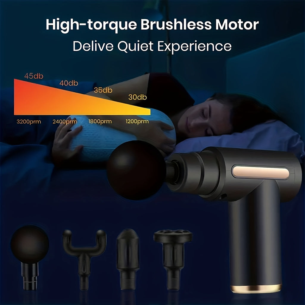 Deep Tissue Percussion Massager - Professional Muscle Recovery Gun