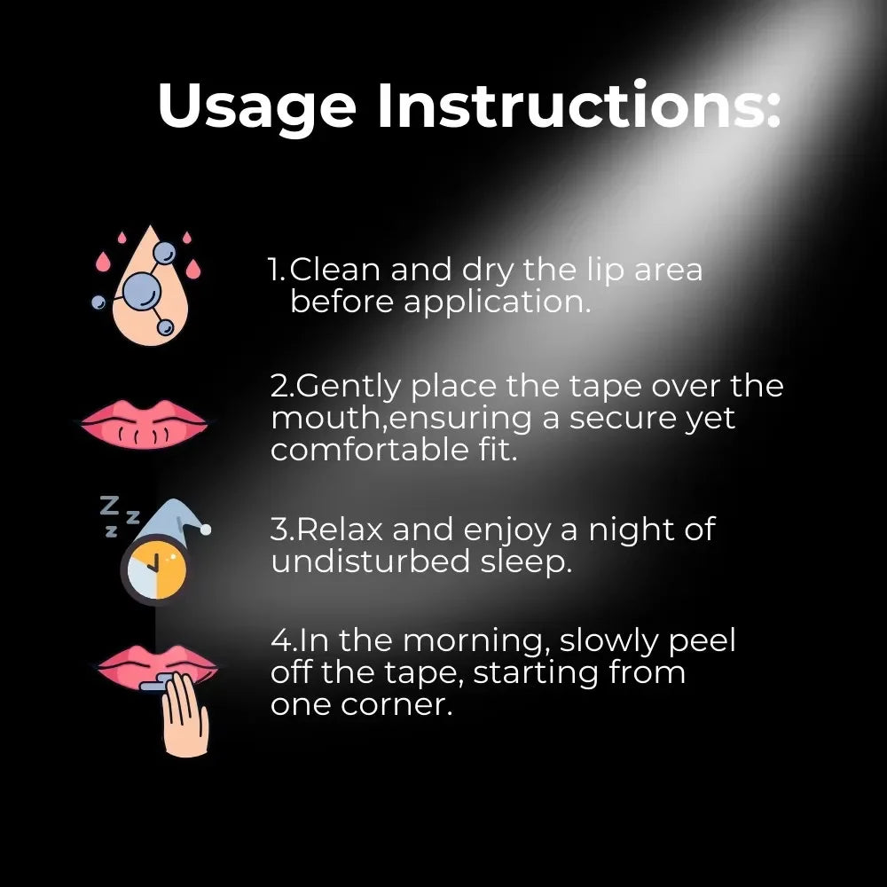 "Premium Breath Easy™ Mouth Tape – For Better Sleep &amp; Healthier Breathing" 